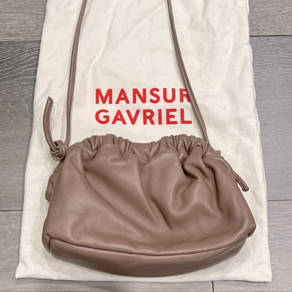 MANSUR GAVRIEL mini cloud clutch cross body